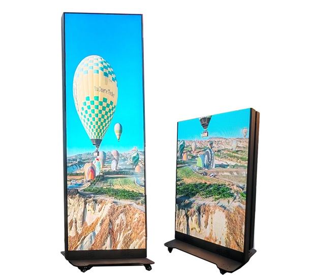 LED Foldable Poster Display သည် အဘယ်ကြောင့် လက်လီရောင်းချခြင်းအတွက် Go-To Choice ဖြစ်လာသနည်း။