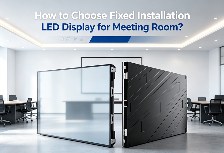 Meeting Room အတွက် Fixed Installation LED Display ကို ဘယ်လိုရွေးချယ်မလဲ။